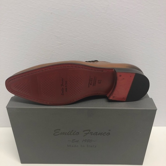 Emilio Franco shoes Italian leather red bottom - Picture 3 of 4